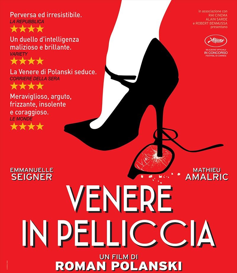 "Venere in pelliccia" - locandina 
